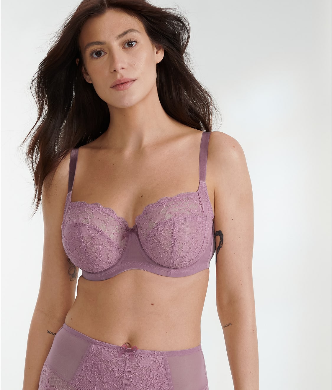 Panache Imogen Non-Wired Balconnet Bra in Cameo Rose FINAL SALE NORMALLY  $74 - Busted Bra Shop