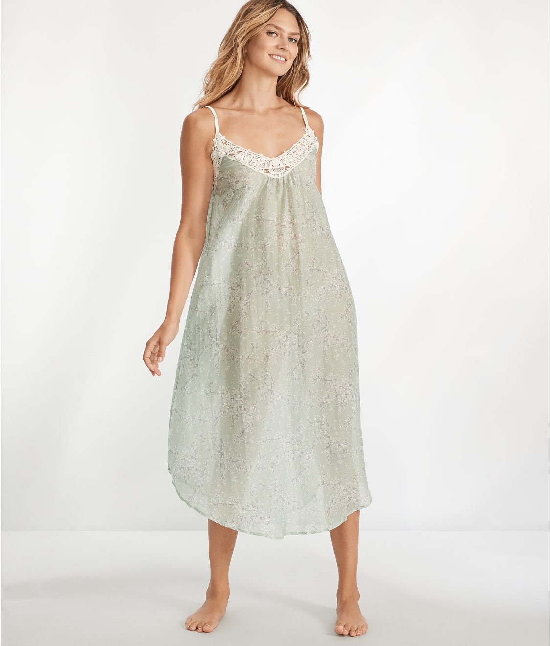 Papinelle Cheri Blossom Lace Woven Nightgown & Reviews