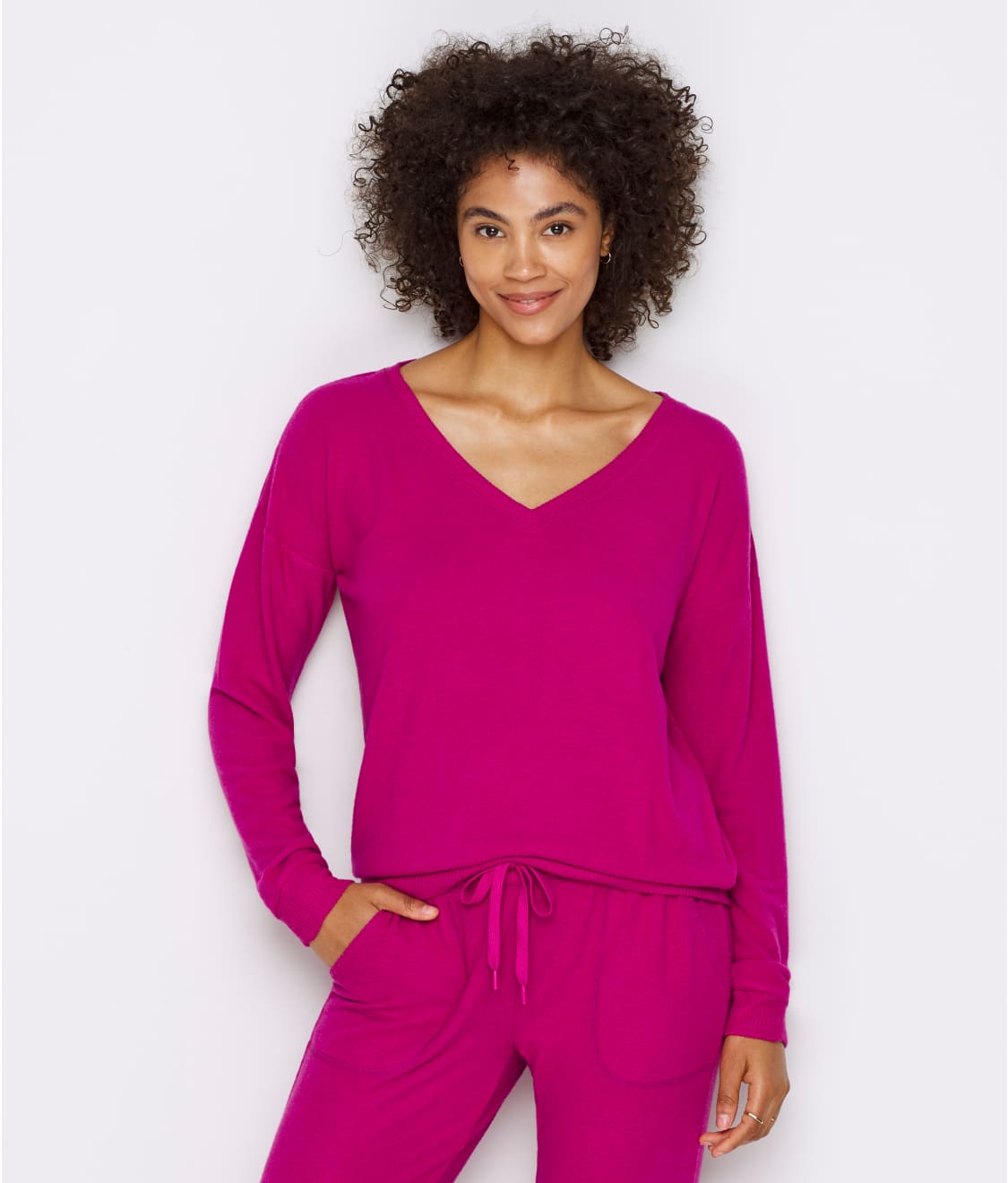 P.J. Salvage: Peachy Jersey Knit Lounge Top RPPELS
