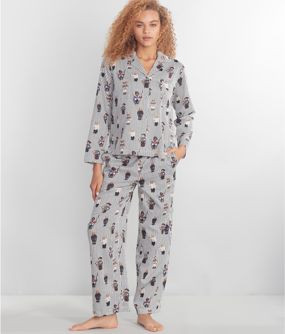 Bear Woven Pajama Set