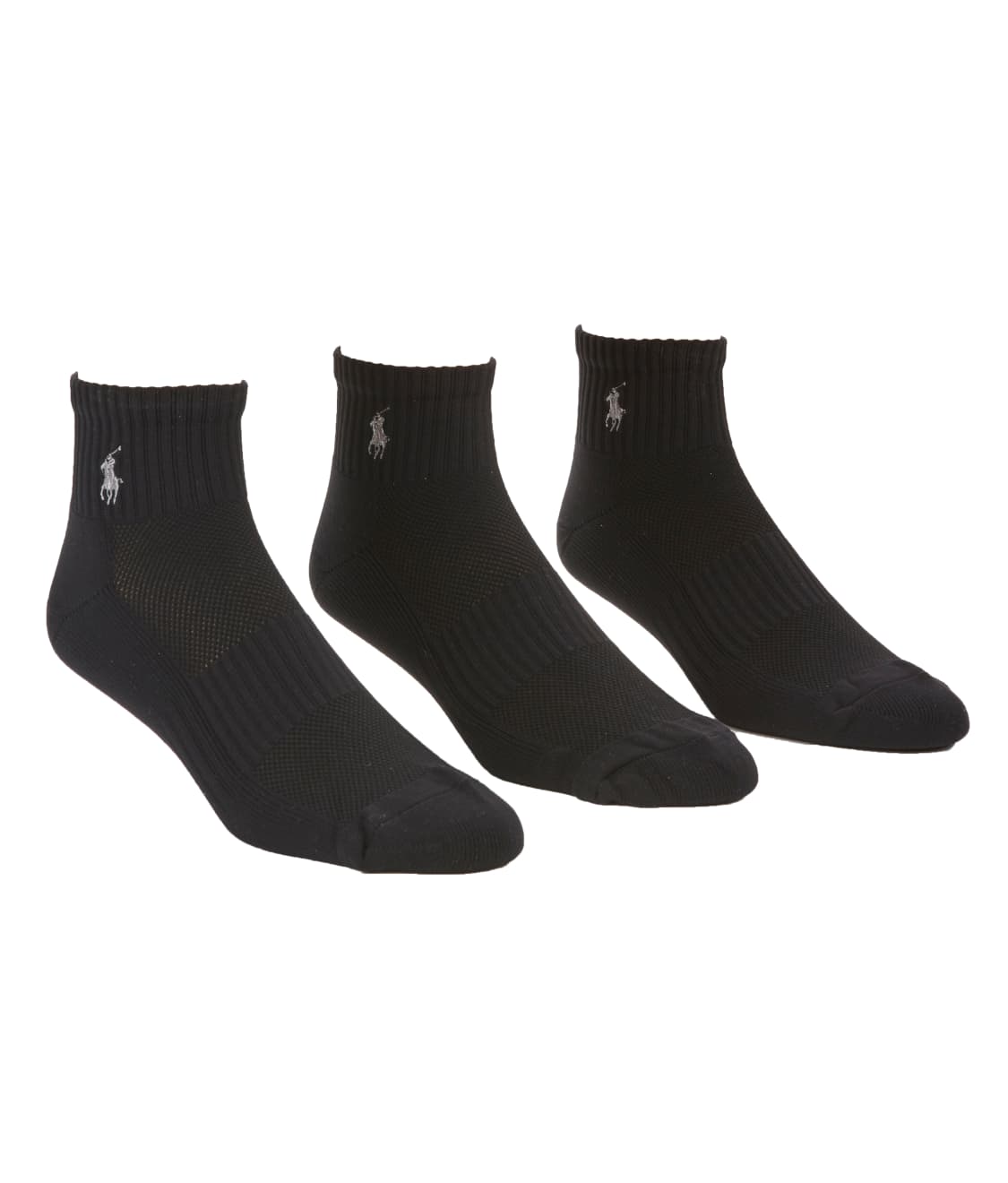 Polo Ralph Lauren: Tech Athletic Quarter Socks 3-Pack 824063PK