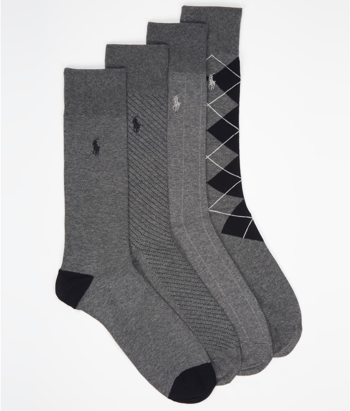 Polo Ralph Lauren: Assorted Dress Socks 4-Pack 8667PK