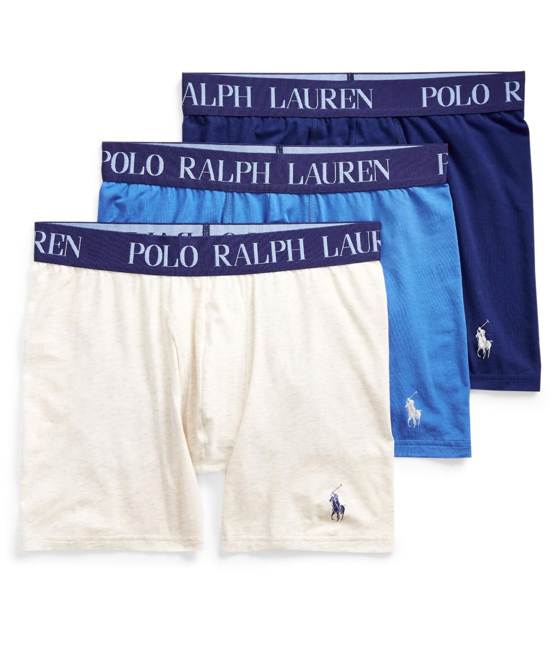 Polo Ralph Lauren 4D-Flex Stretch Cotton Boxer Brief 3-Pack & Reviews ...