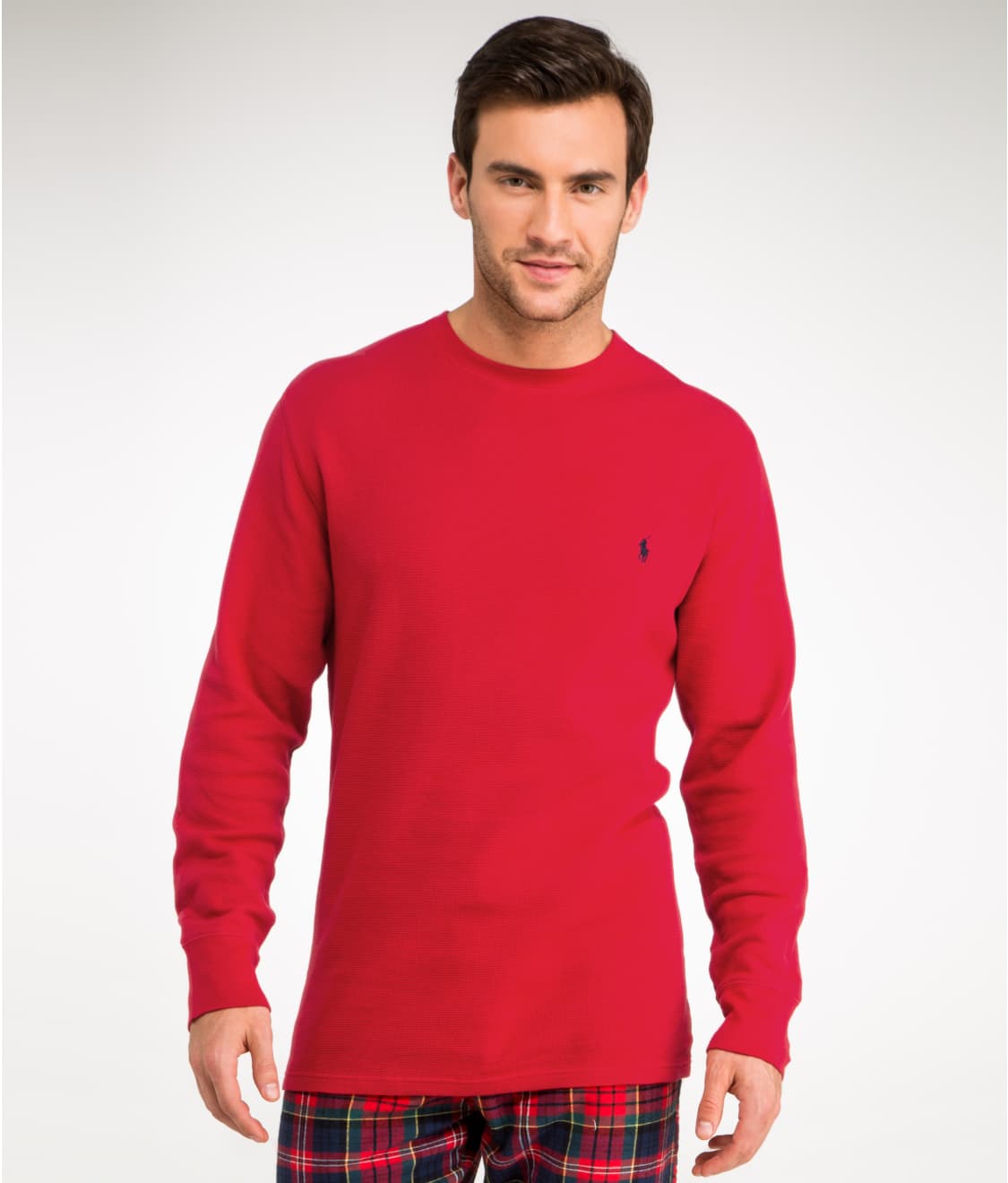Polo Ralph Lauren Waffle Knit Crew Neck Top & Reviews | Bare Necessities  (Style P551)