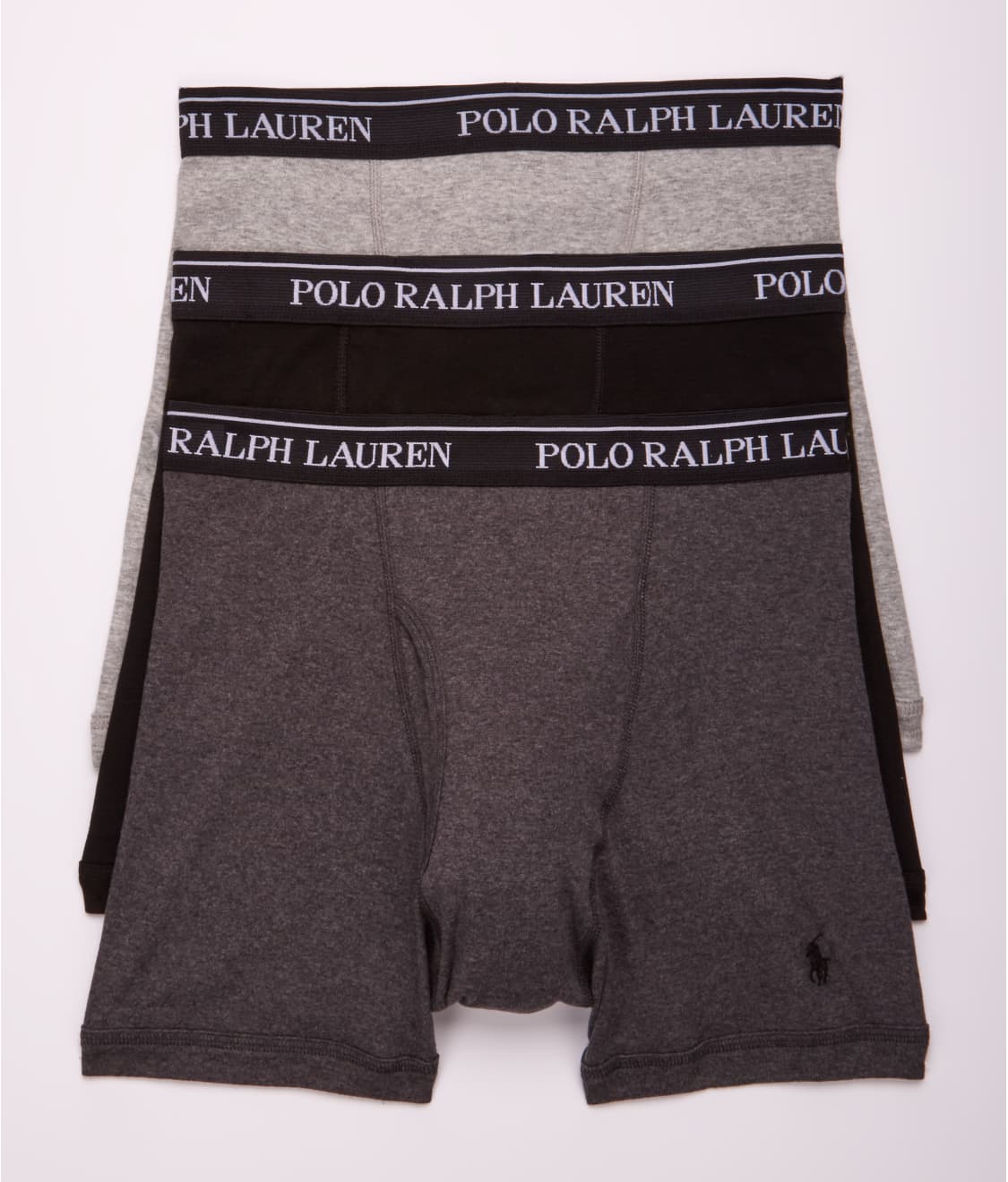 Polo Ralph Lauren: Classic Fit Cotton Wicking Boxer Brief 3-Pack NCBBP3
