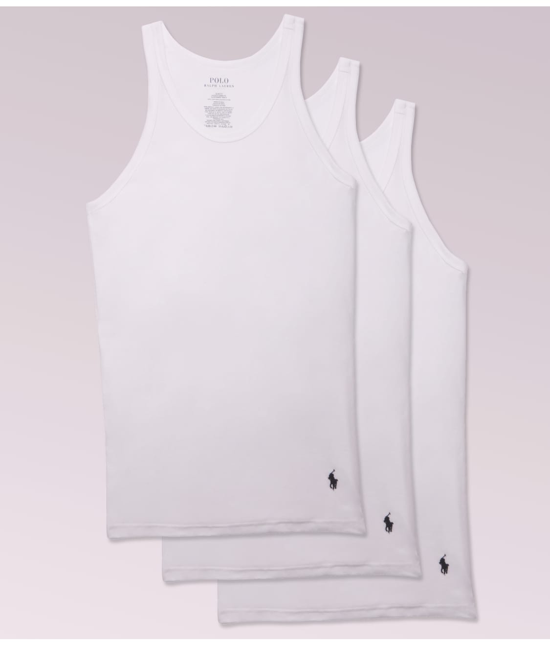 Polo Ralph Lauren: Classic Slim Fit Cotton Tank 3-Pack RSTKP3
