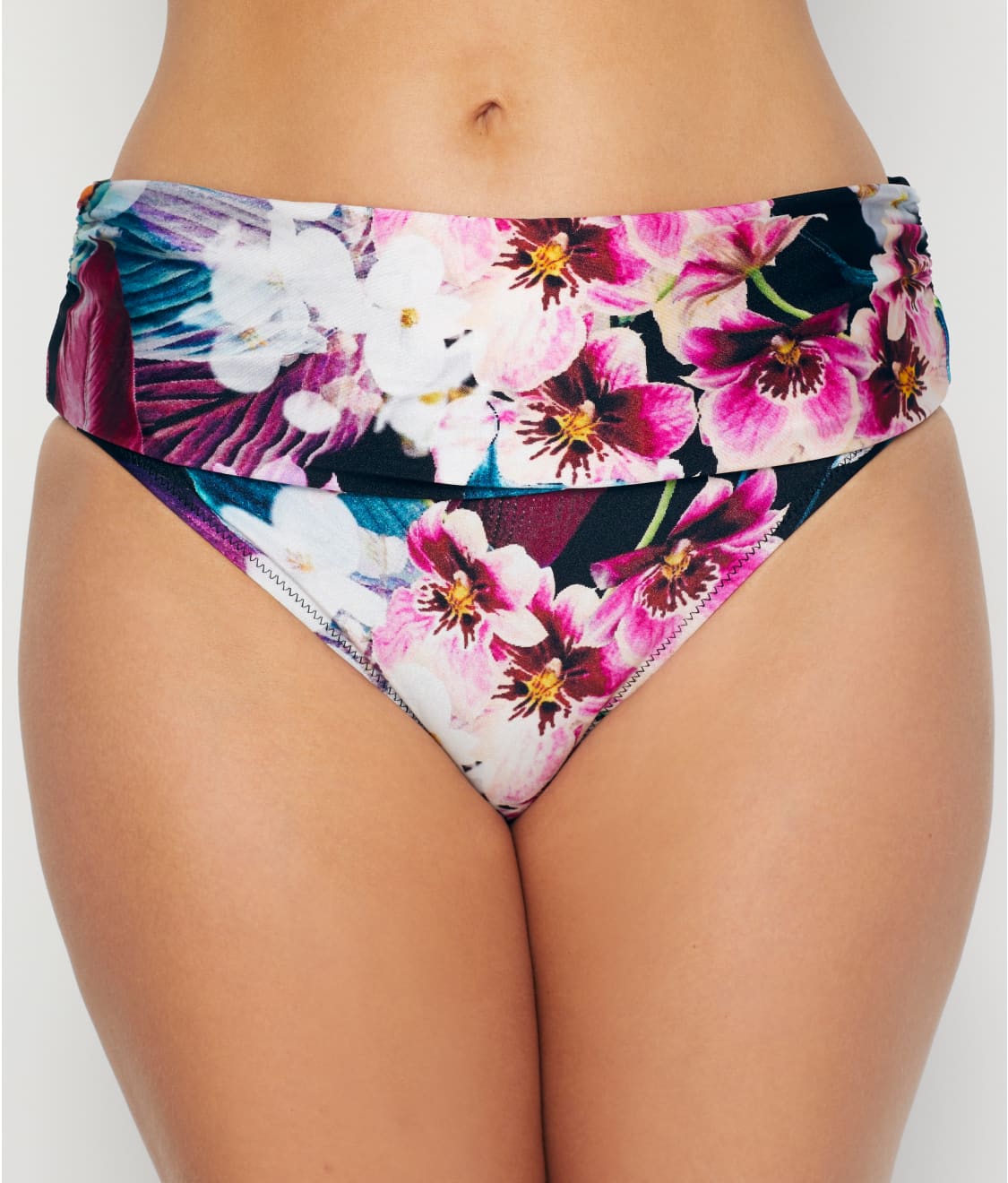 Pour Moi Women's Escape Foldover Brief Bikini Bottoms 