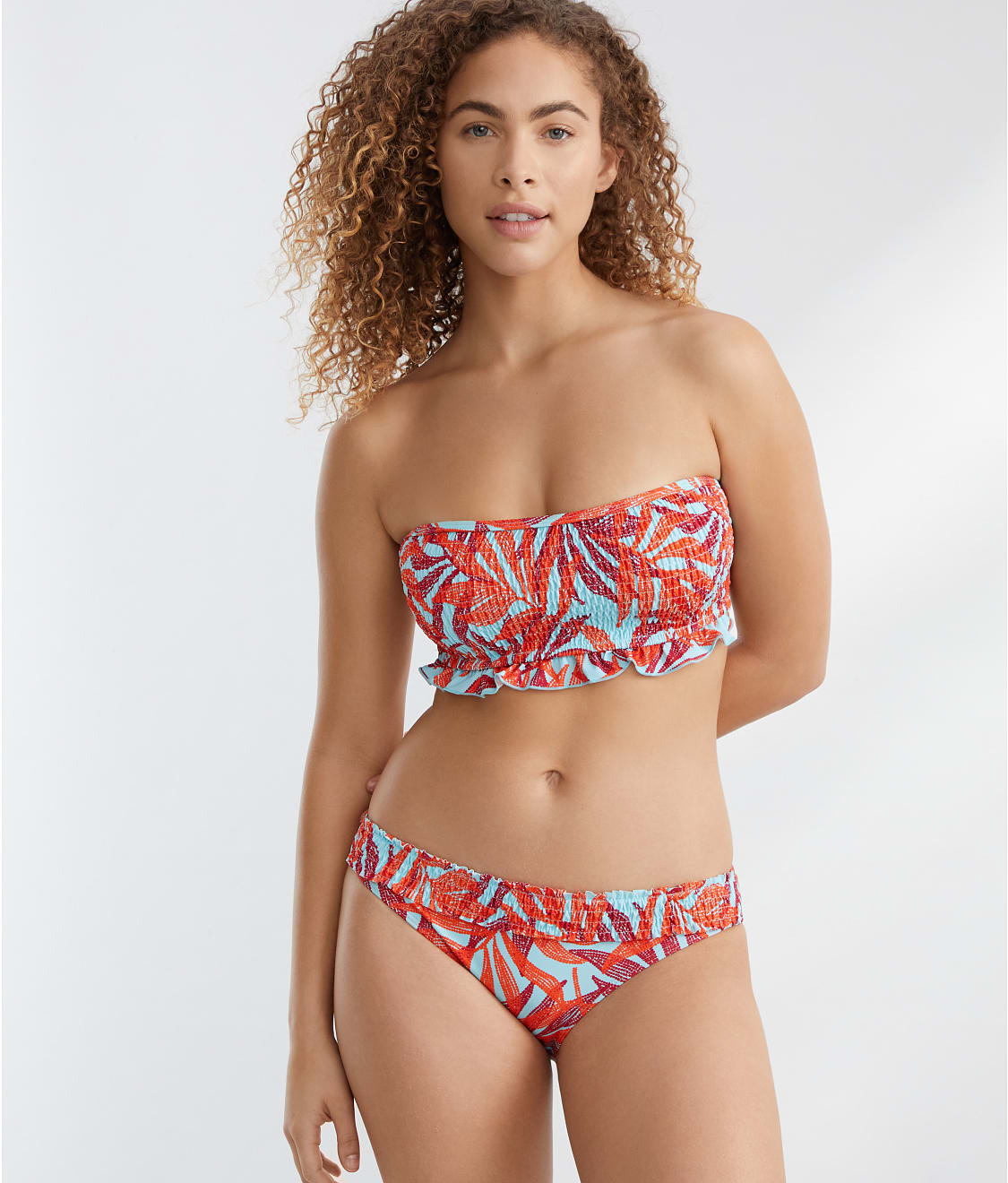 Recycled Crinkle High Waisted Bikini Brief