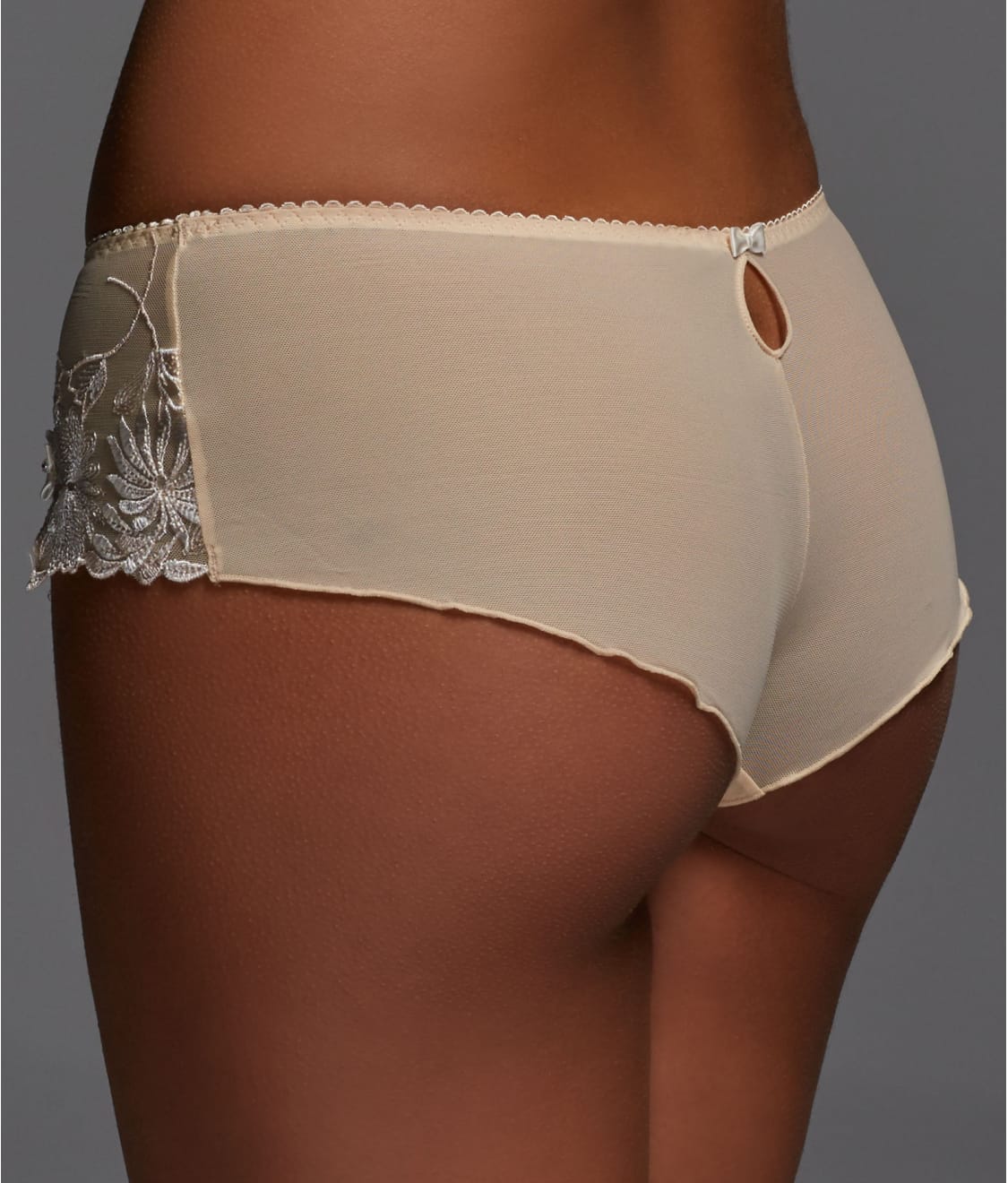 Pour Moi St Tropez Shorty Brief 7703 Womens Knickers White//Apricot