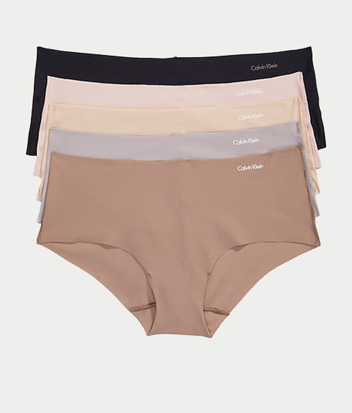 5 Pack Hipster Panties - Invisibles Calvin Klein®