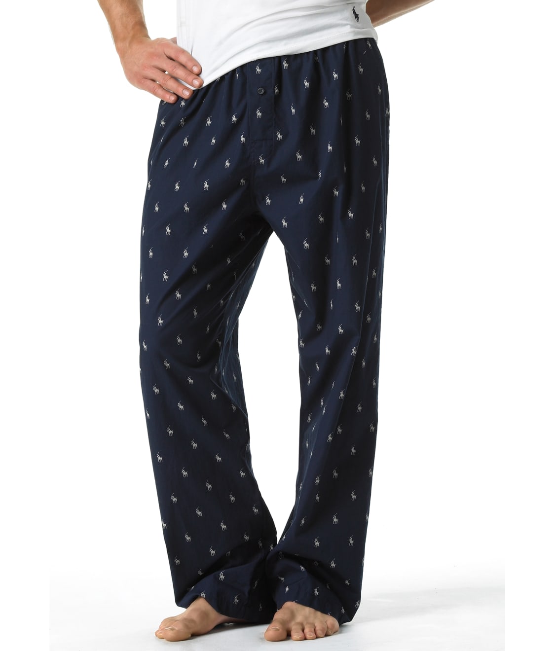 polo ralph lauren pony print lounge pants