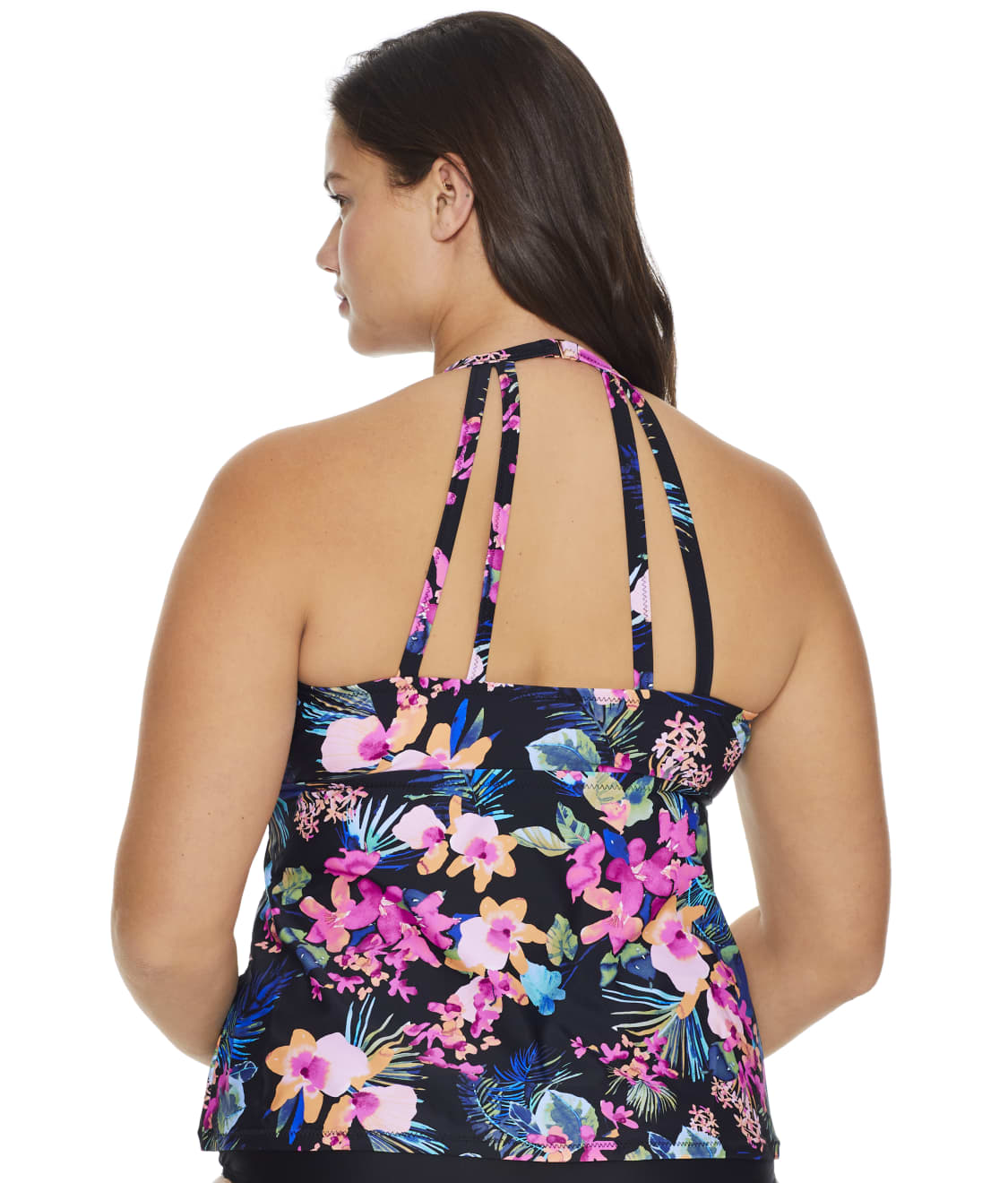 Raisins Curve Plus Size Freshwater Rosalie Underwire Tankini Top