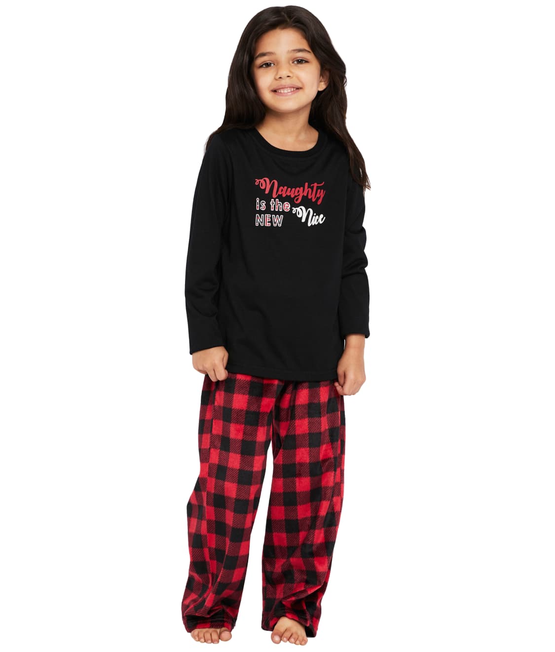 Karen Neuburger: Kids Unisex Plaid Fleece Pajama Set RF0077K