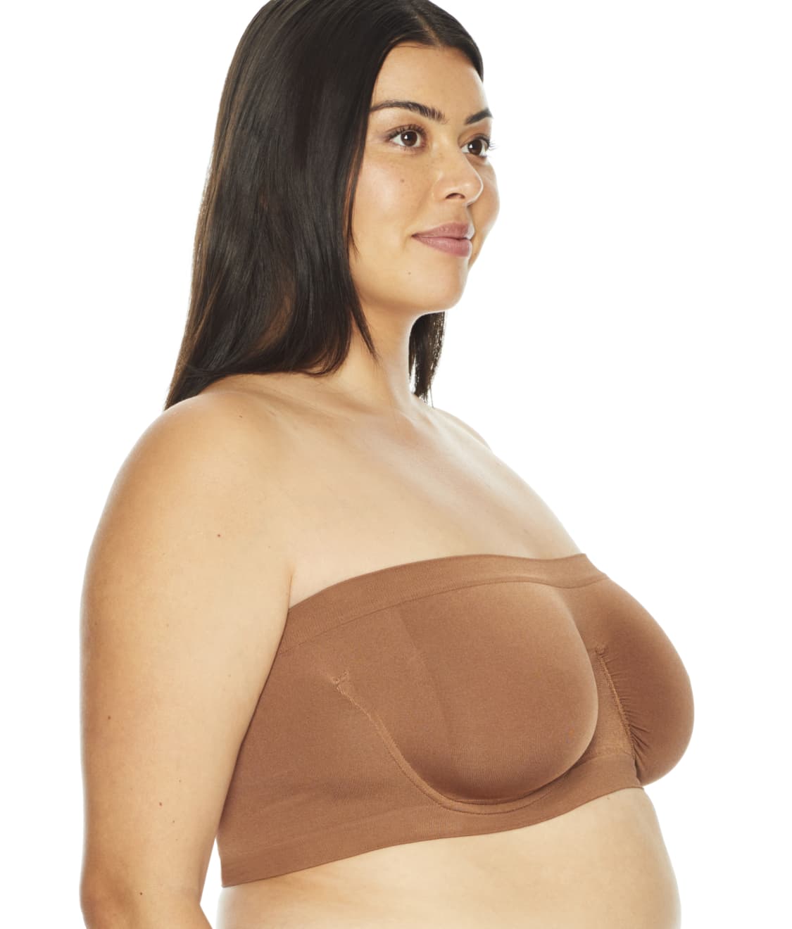 Rhonda Shear Plus Size Ahh Angel Seamless Bandeau Bra & Reviews | Bare Necessities (Style 9685X)