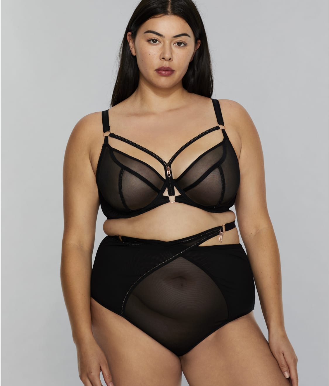 Scantilly by Curvy Kate: Unzipped Plunge Bra ST005101