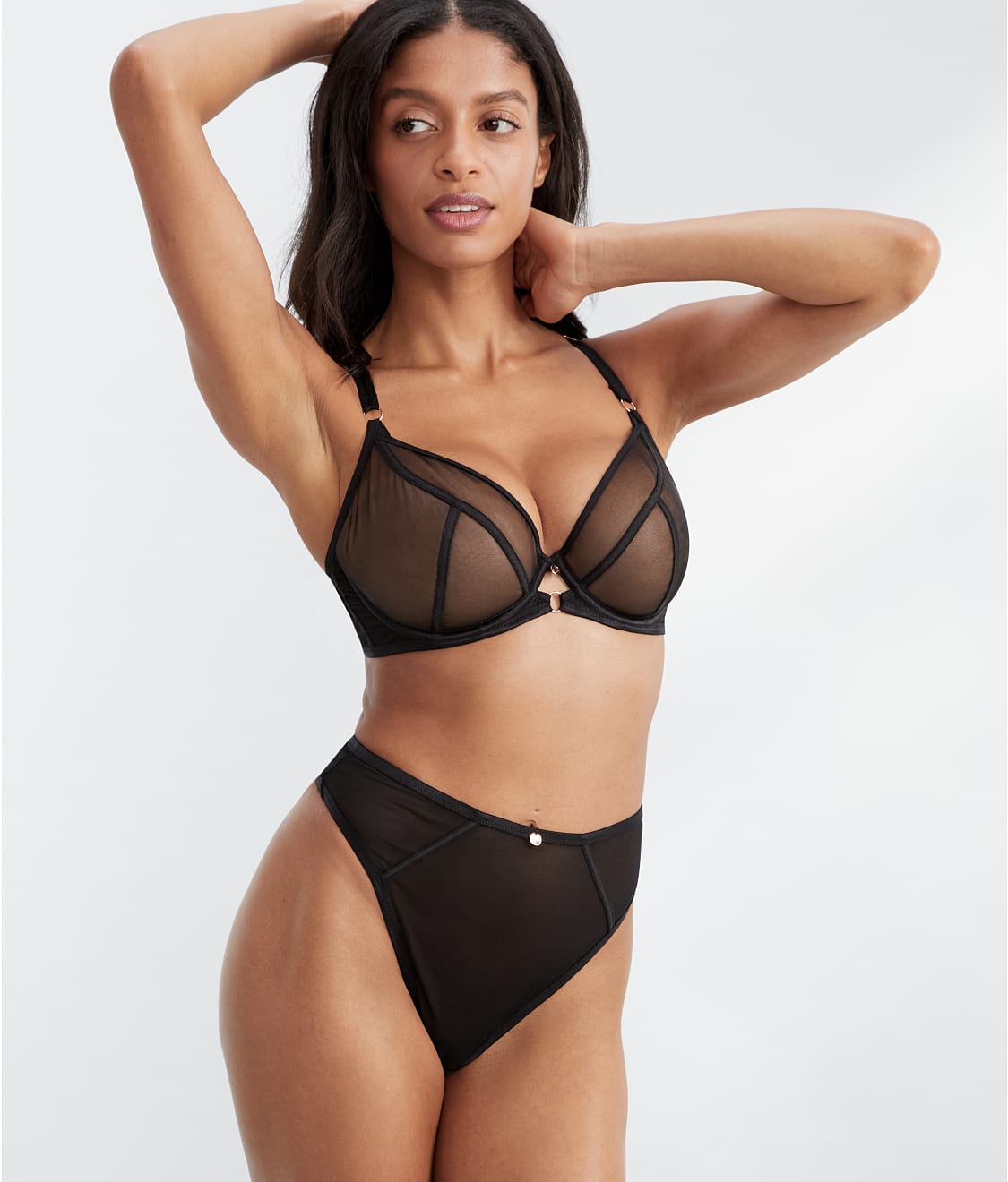 Scantilly by Curvy Kate: Exposed High-Waist Thong ST011212