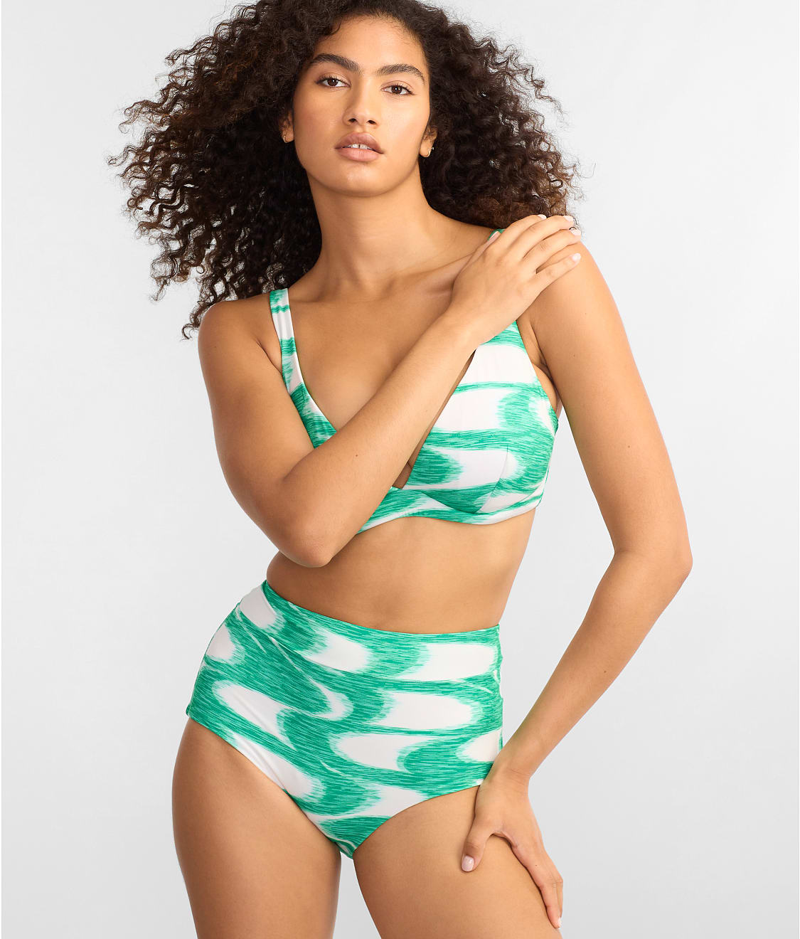 Wavelength High-Waist Bikini Bottom