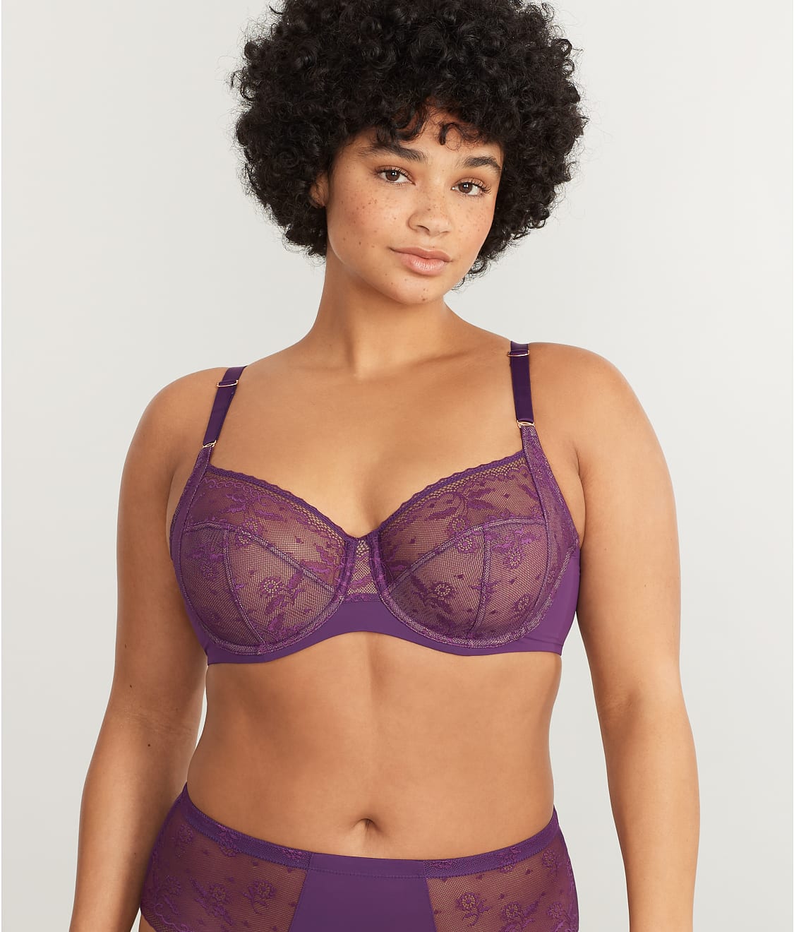 Soma - Lightest Lift Perfect Coverage Bra Lace Overlay - 36C