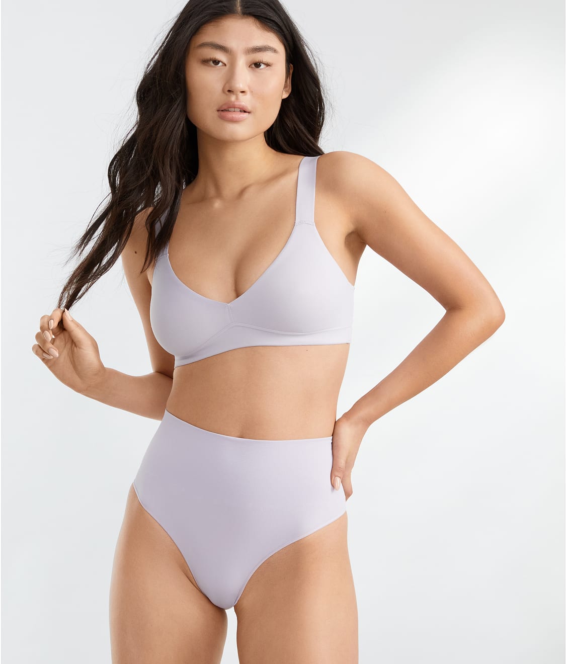 Spanx Ecocare Longline Bralette In Toasted Oatmeal
