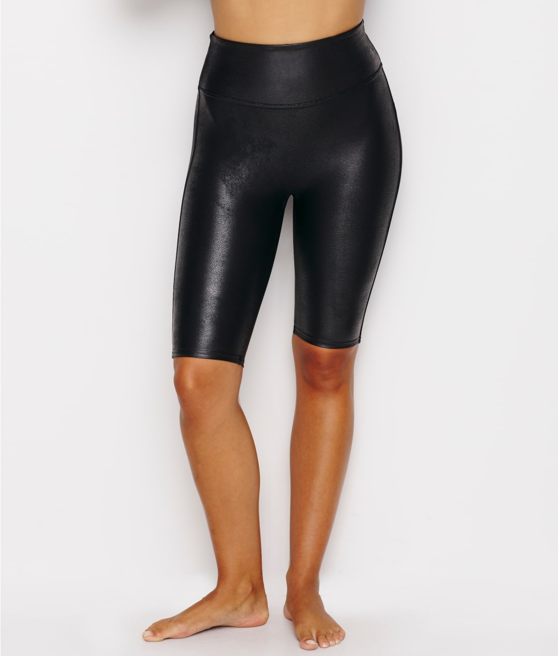 SPANX Faux Leather Bike Shorts & Reviews | Bare Necessities (Style 50173R)
