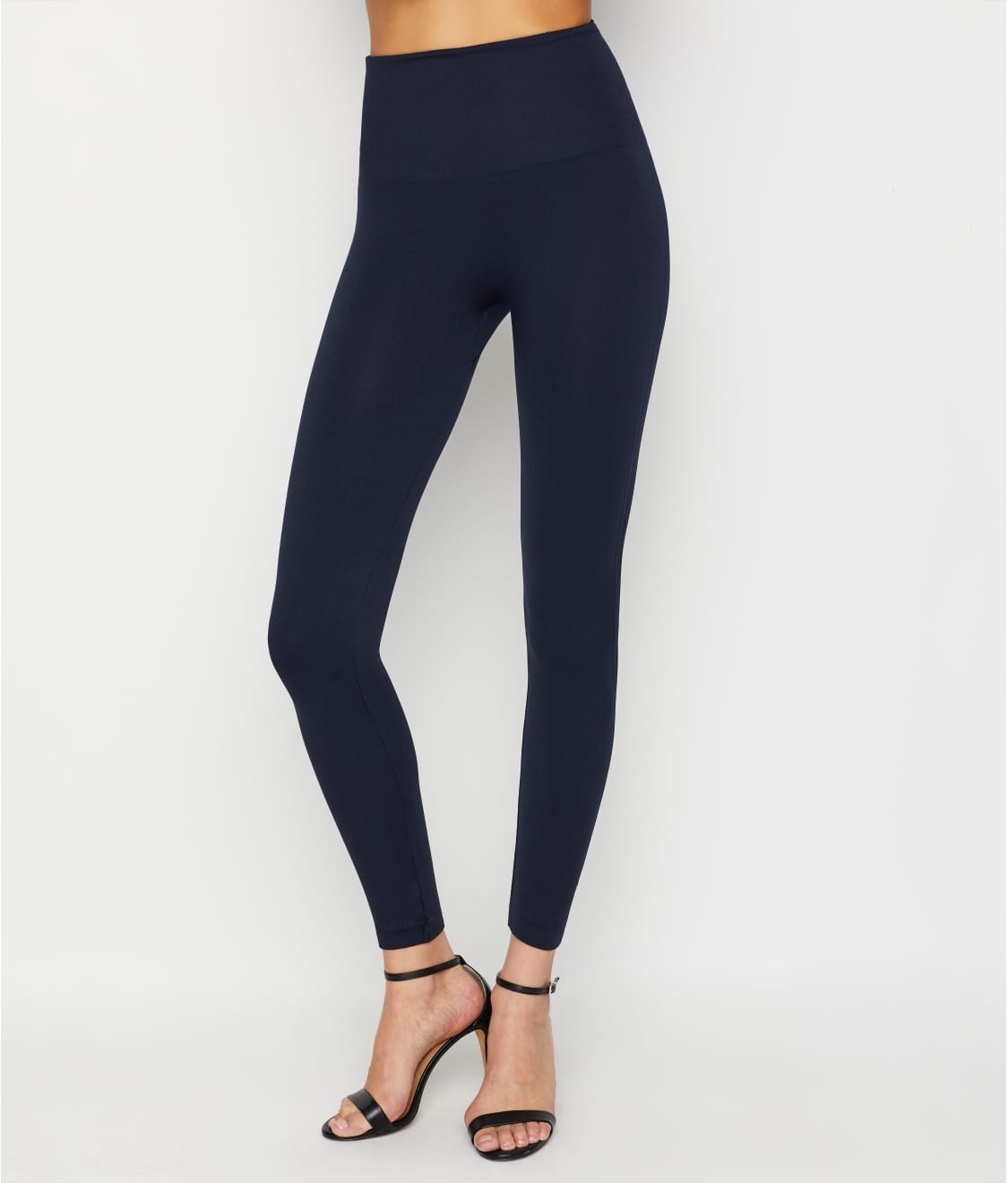 SPANX - Look At Me Now Seemless Leggings - Port Navy