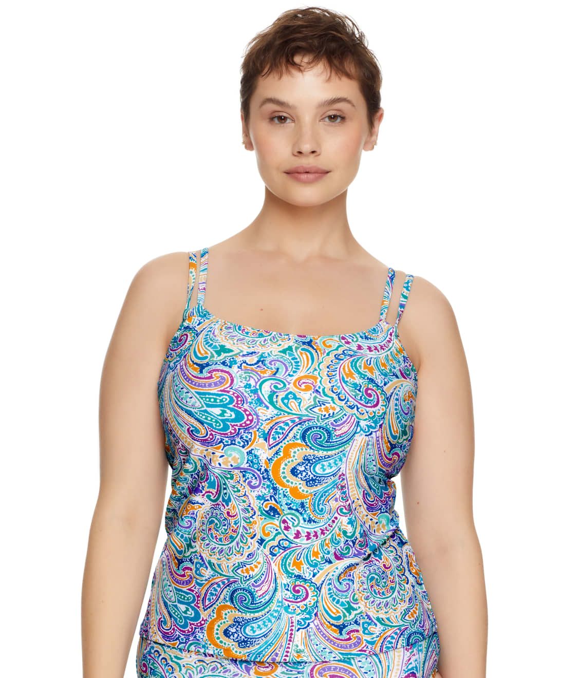 Sunsets: Harmony Taylor Underwire Tankini Top 75D-HARMO