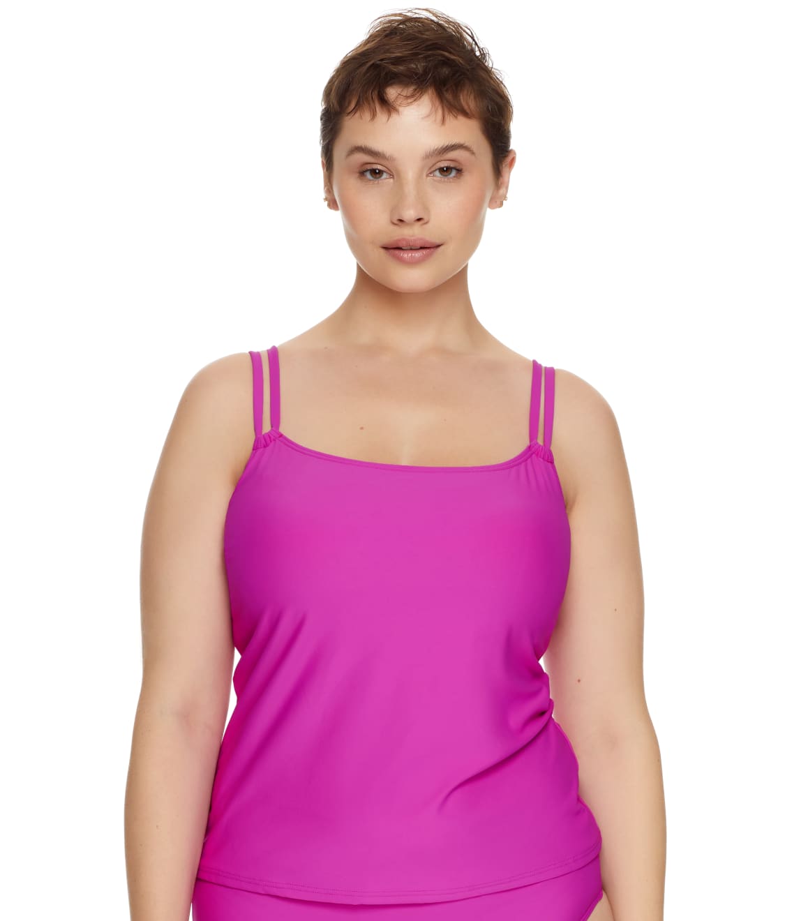 Sunsets: Wild Orchid Taylor Underwire Tankini Top 75D-WILOR
