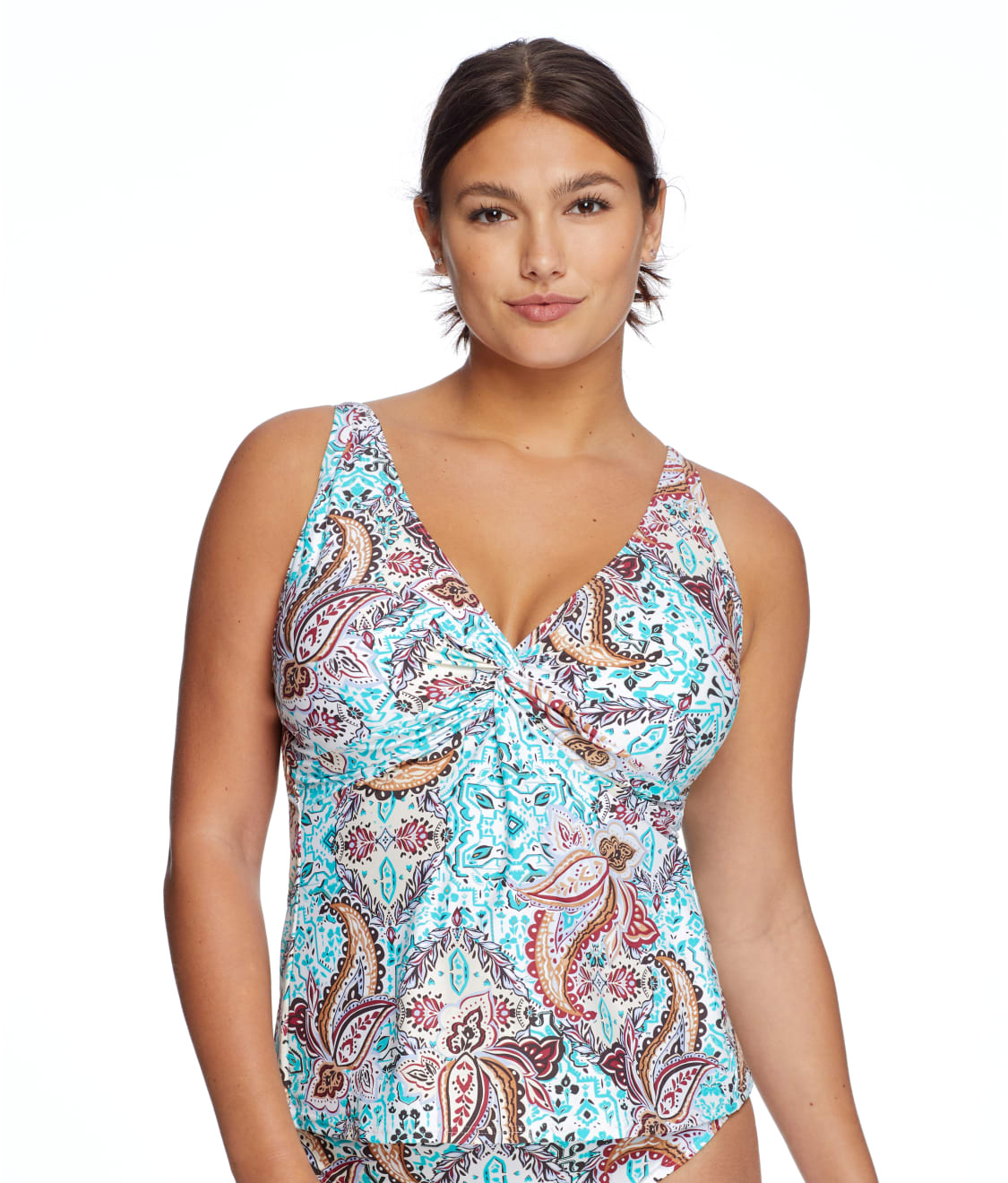 Sunsets: Moroccan Market Forever Underwire Tankini Top 77D-MORMA