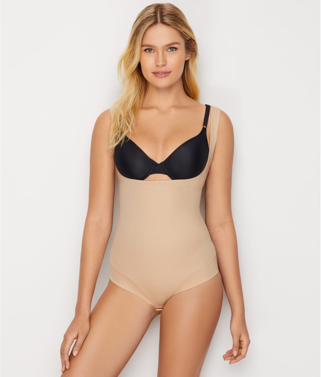 TC Fine Intimates: Extra Firm Control Open-Bust Bodysuit 4091