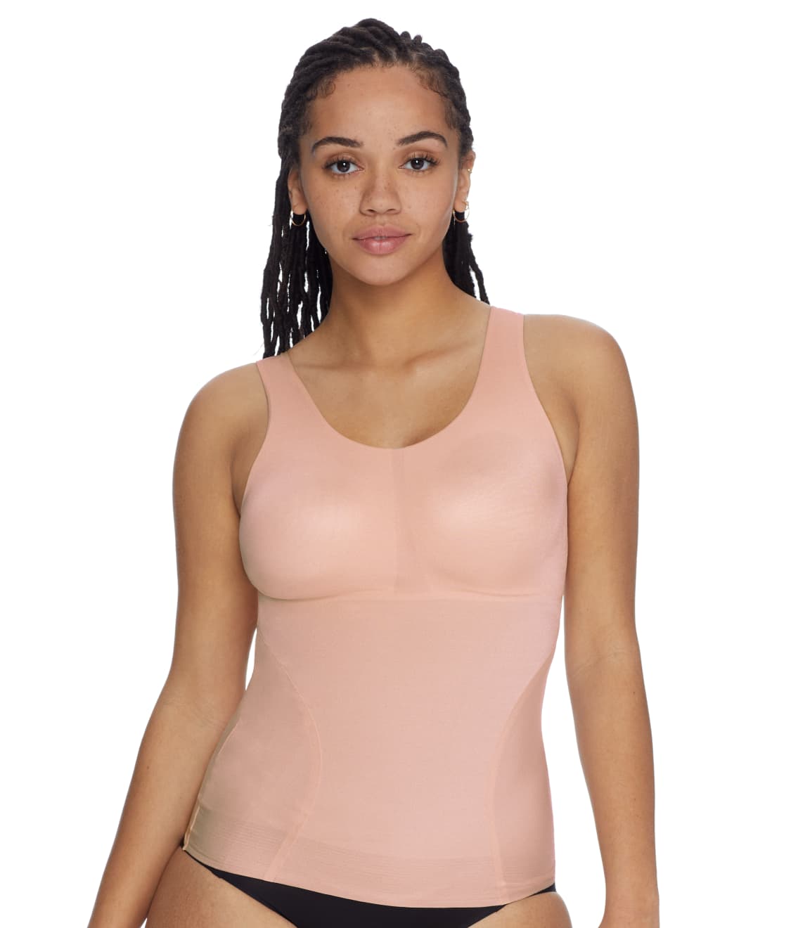 Women's Cool Comfort Firm Tummy Control Tank Tops Camisole Body Shaper with  Bra