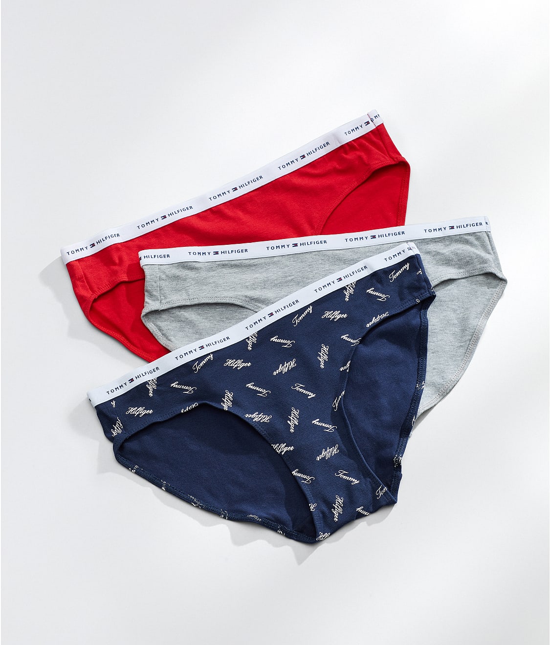Tommy Hilfiger Classic Cotton Logo Bikini 3-Pack & Reviews
