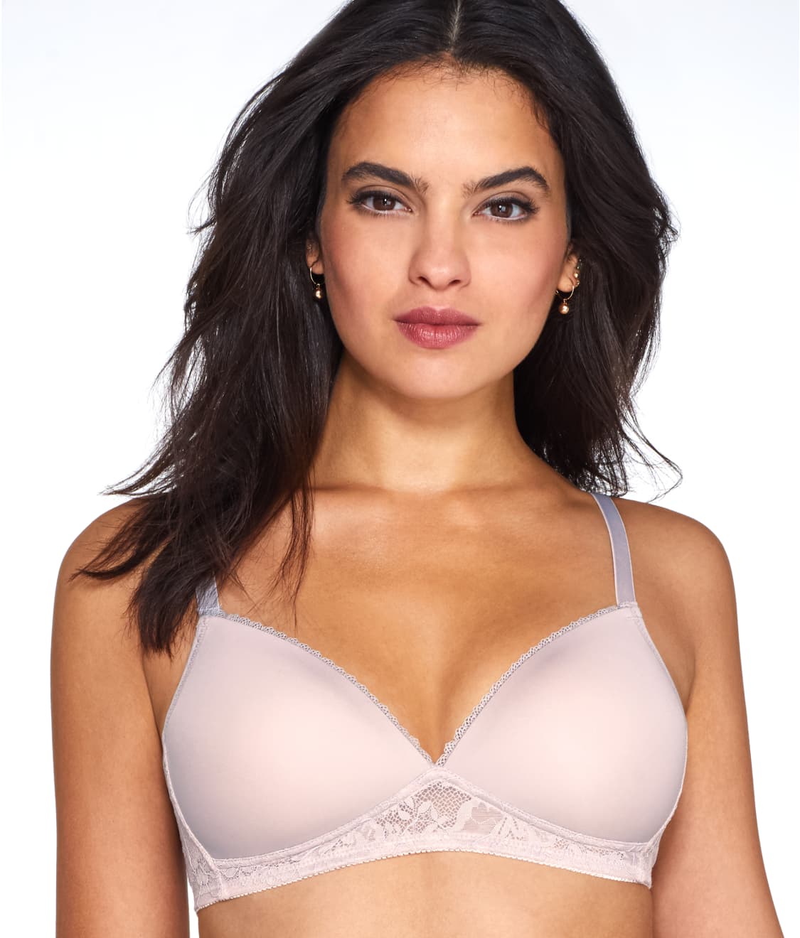 Endearing Lace Wire-Free T-Shirt Bra A-B Cups